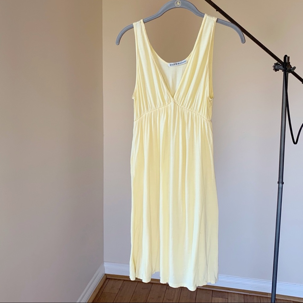 Espresso Yellow Sundress